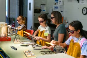 Teen glass class