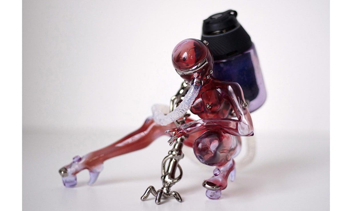 flameworked sculpture by Sibelly