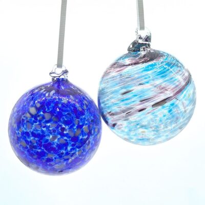 Blown glass ornaments