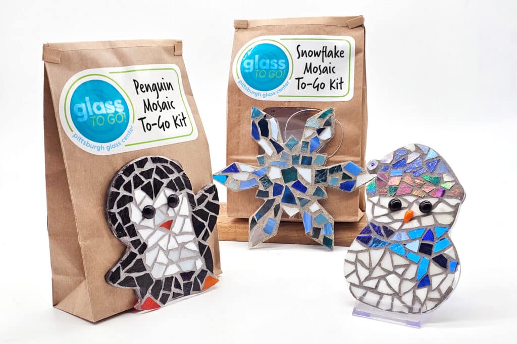 Glass-To-Go Mosaic Kits by Pittsburgh Glass Center