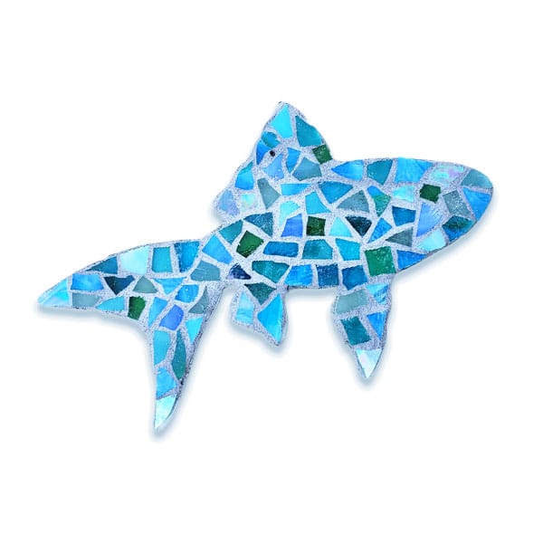 Glass-To-Go fish mosaic example