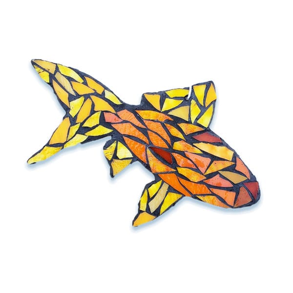 Glass-To-Go fish mosaic example