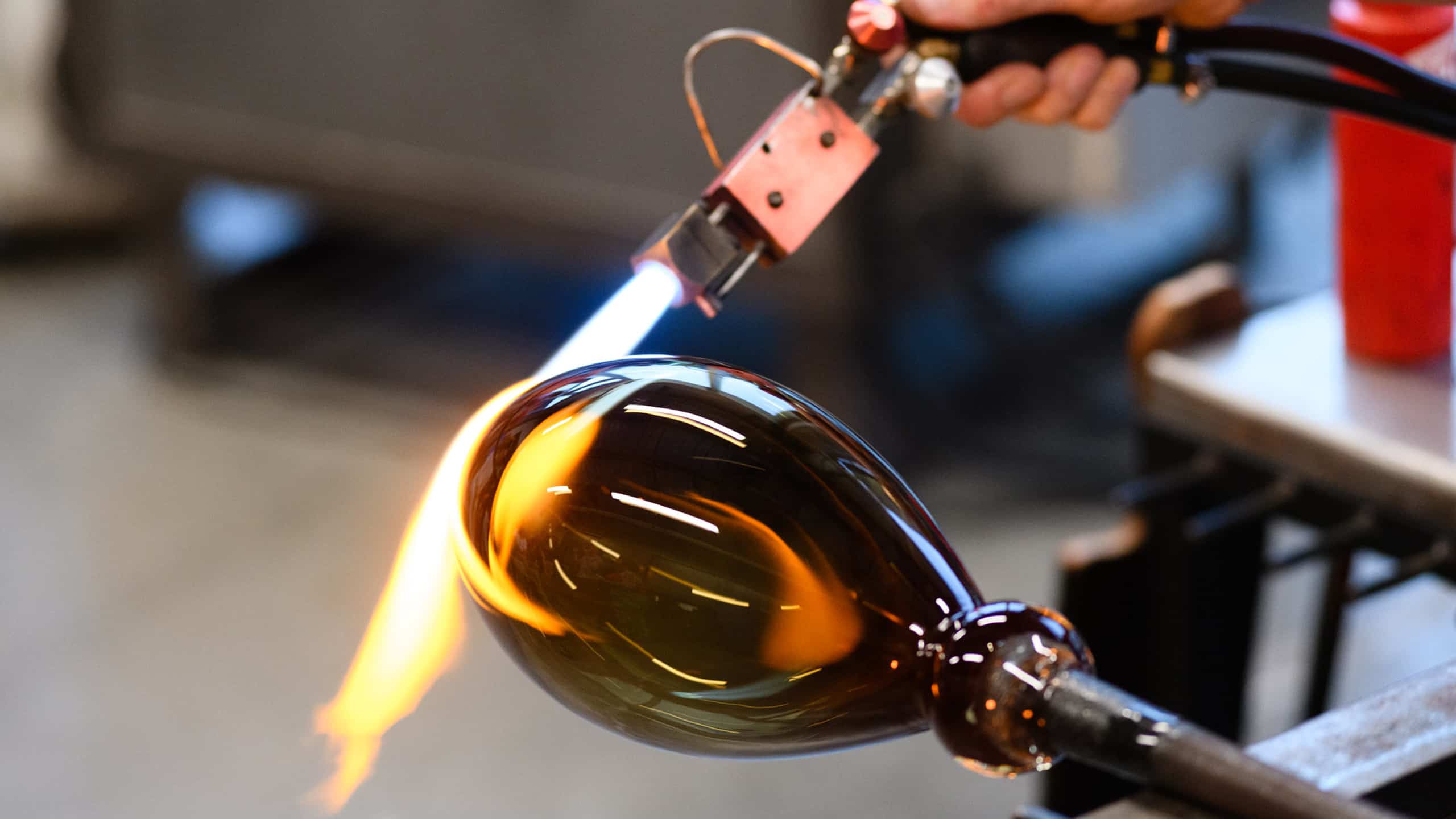 glass blowing