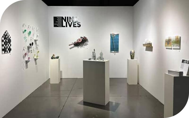 Nine Lives pop up exhibition at Seattle Art Fair