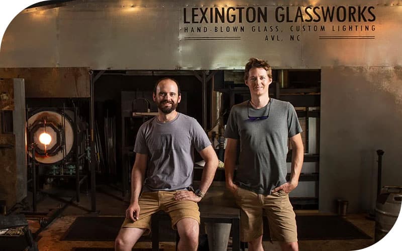 Lexington Glassworks in Asheville NC