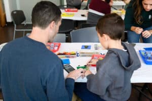 Making a glass suncatcher