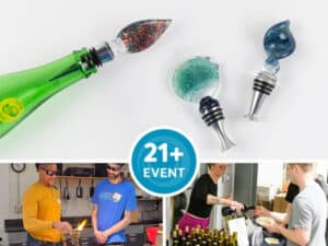 Glass bottle stopper