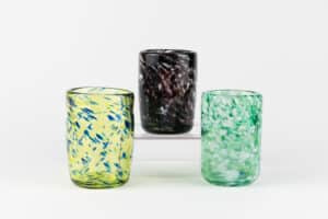 3 beer glasses
