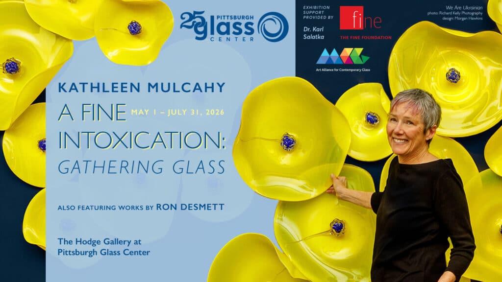 Kathleen Mulcahy's A Fine Intoxication: Gathering Glass graphic