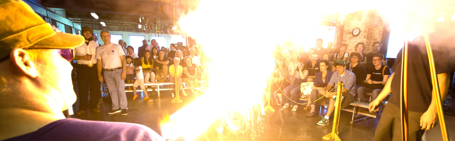 Hot glass demonstration