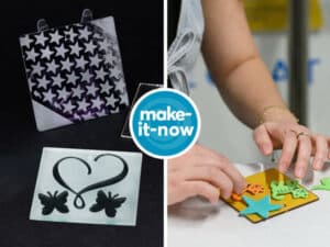 Making a sandblasted Suncatcher