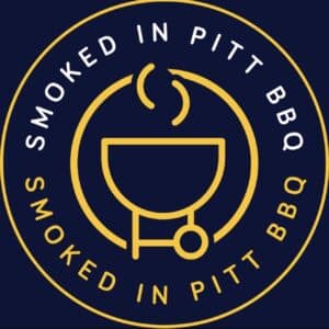 smoked in pitt bbq logo