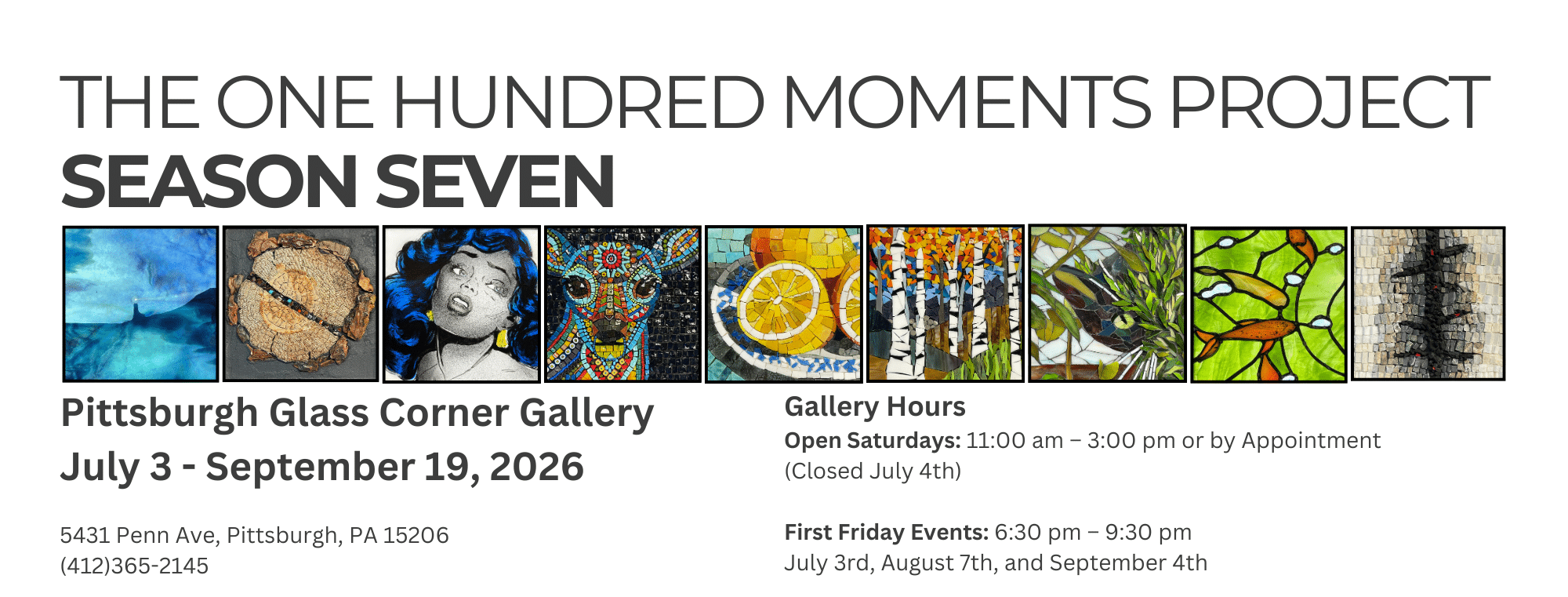100 moments logo and graphics