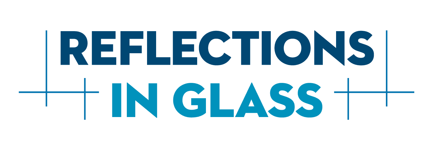 reflections in glass logo