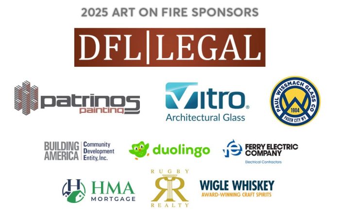Art on Fire 2025 sponsors